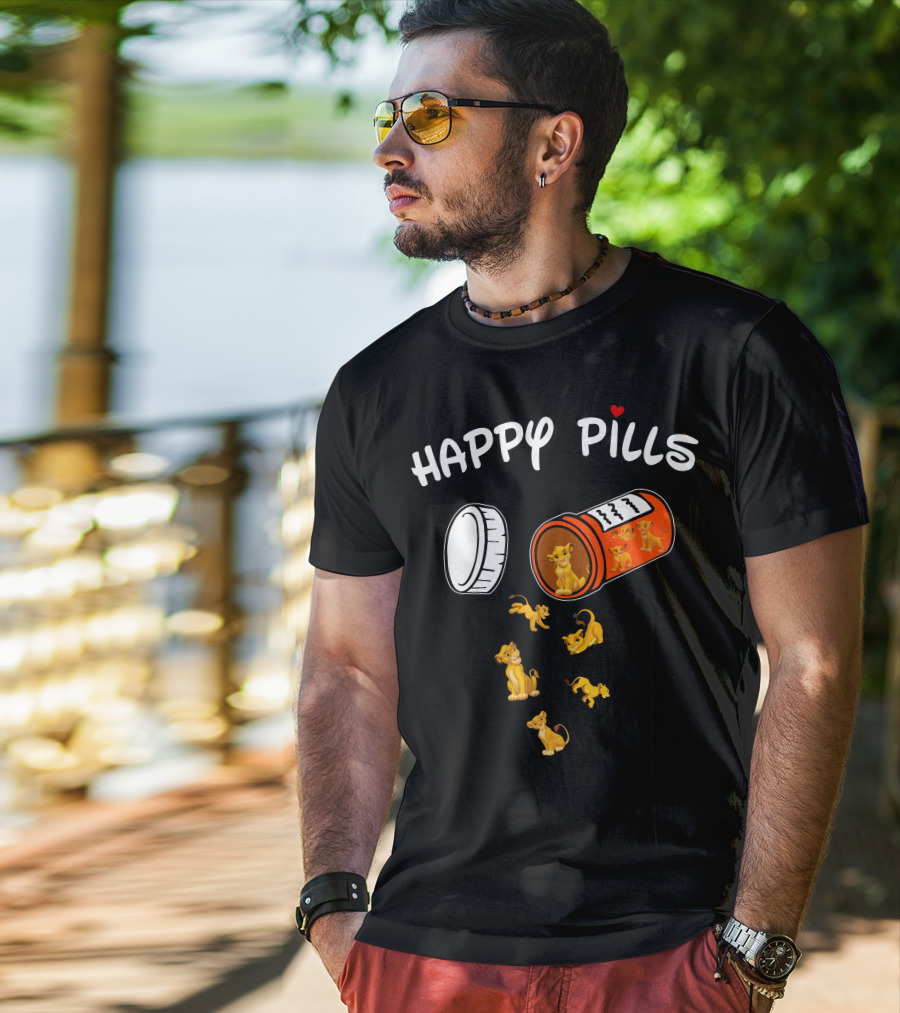 Happy Pills Simba Lion King Capsule Fun T-Shirt