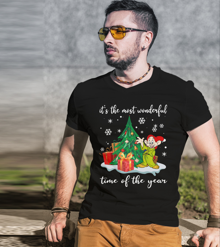 It's The Most Wonderful Time Of The Year Dopey Christmas Celebration T-Shirt