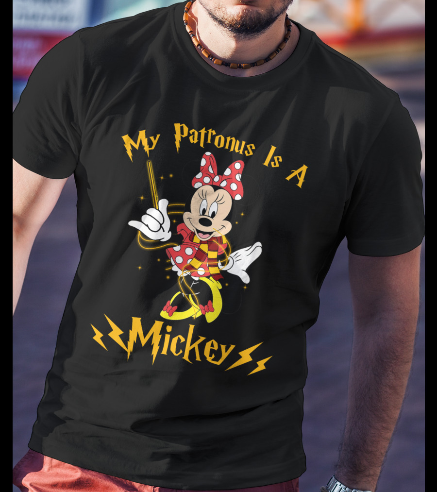 My Patronus Is A Mickey Minnie Magic Wand T-Shirt
