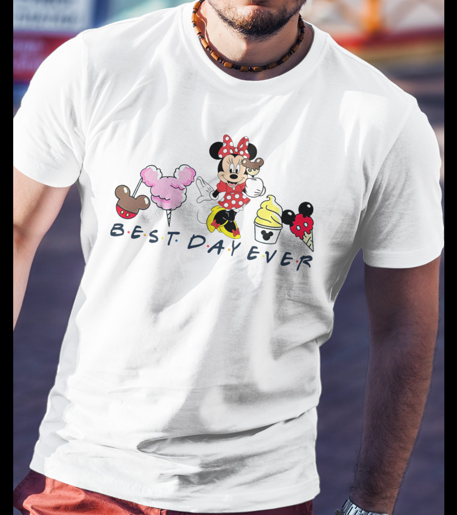 Minnie Best Day Ever Candy Treats T-Shirt