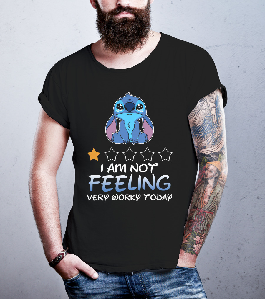Stitch I Am Not Feeling Very Worky Today T-Shirt