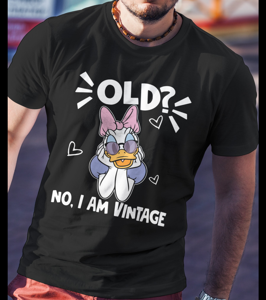 Daisy Duck Old? No I Am Vintage T-Shirt