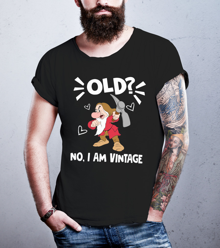 Old? No I Am Vintage T-Shirt