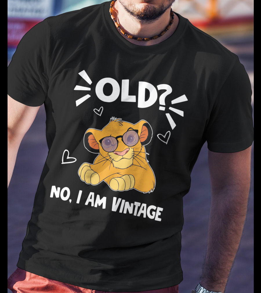 Simba Old No I Am Vintage T-Shirt