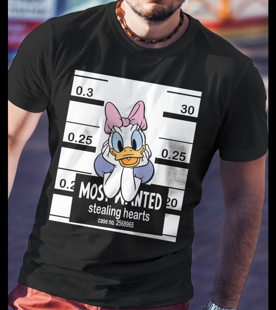 Daisy Most Wanted Stealing Hearts Case No. 2568965 T-Shirt