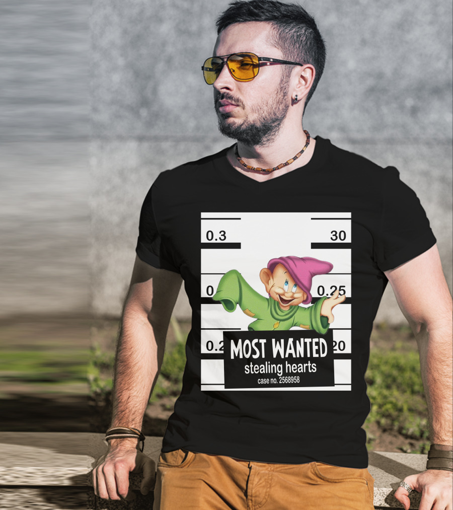 Most Wanted Stealing Hearts Dopey Case No. 2568958 T-Shirt