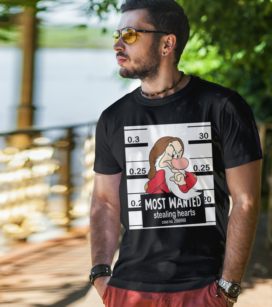 Most Wanted Stealing Hearts Grumpy Case No. 2568968 T-Shirt