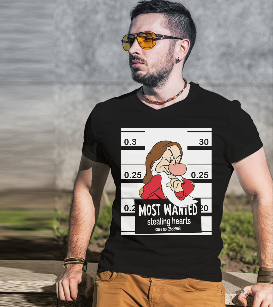 Most Wanted Stealing Hearts Grumpy Case No. 2568968 T-Shirt