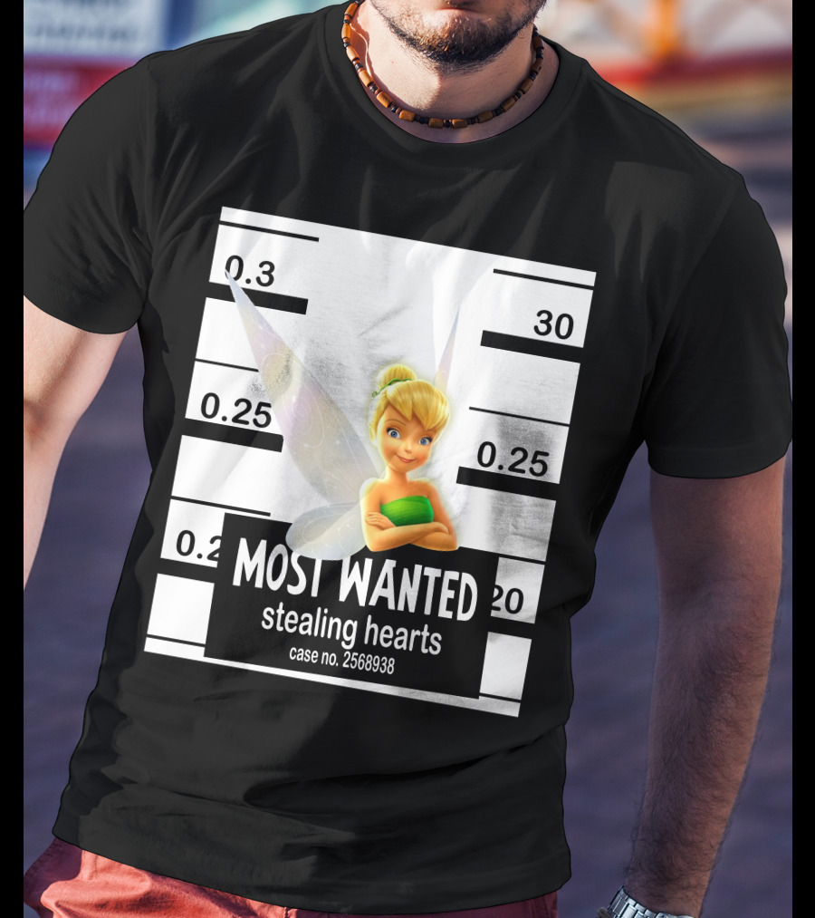 Most Wanted Stealing Hearts Tinker Bell Case No. 2568938 T-Shirt