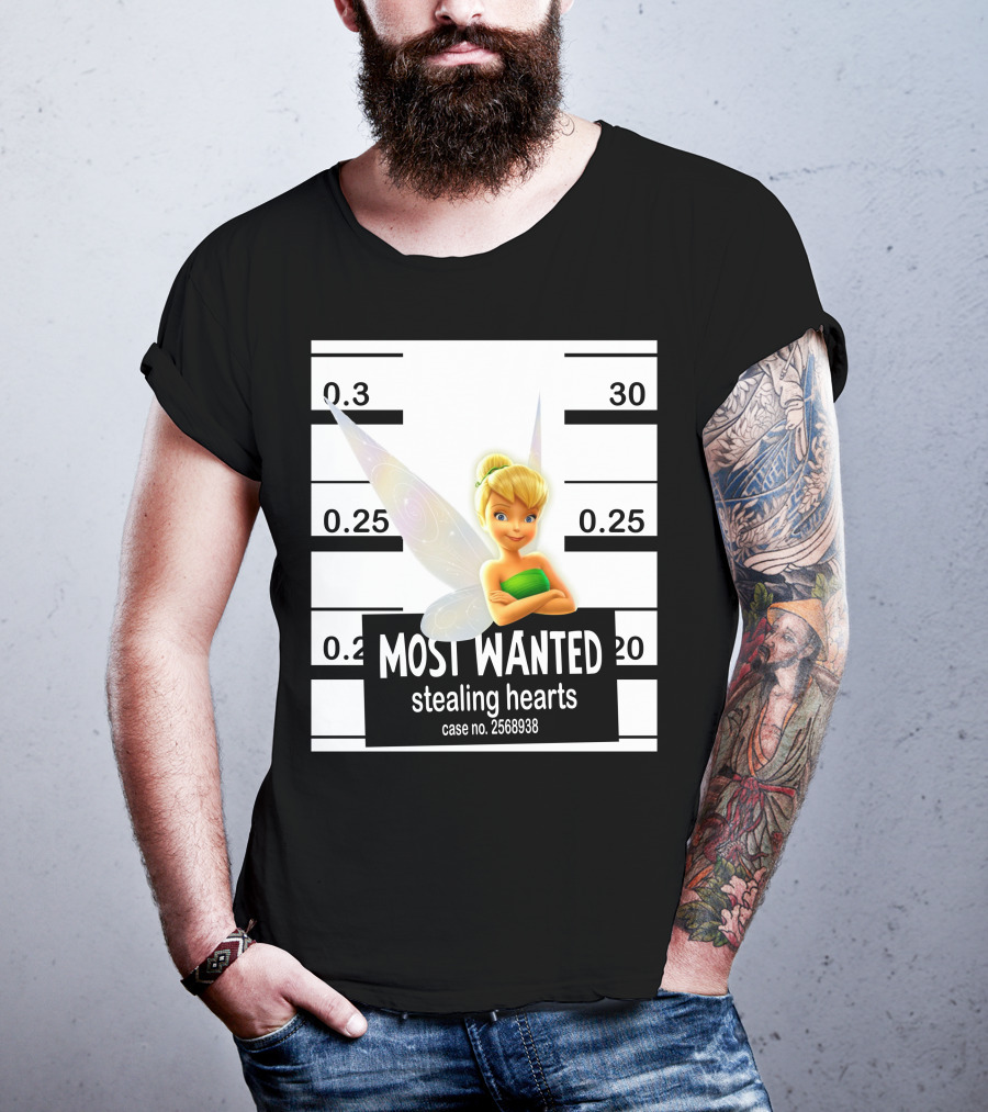 Most Wanted Stealing Hearts Tinker Bell Case No. 2568938 T-Shirt