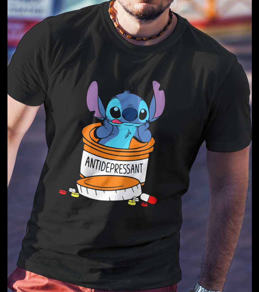Stitch Antidepressant Rx T-Shirt