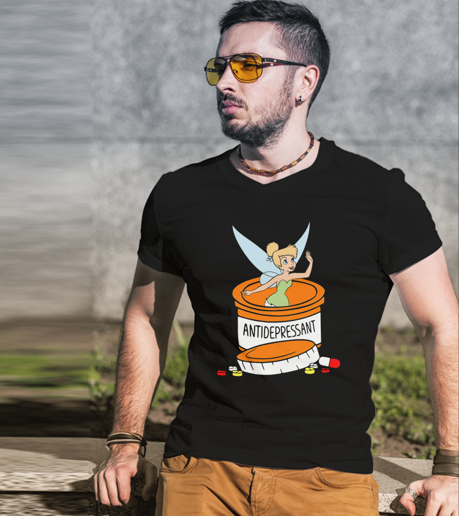 Tinker Bell Antidepressant Capsule T-Shirt