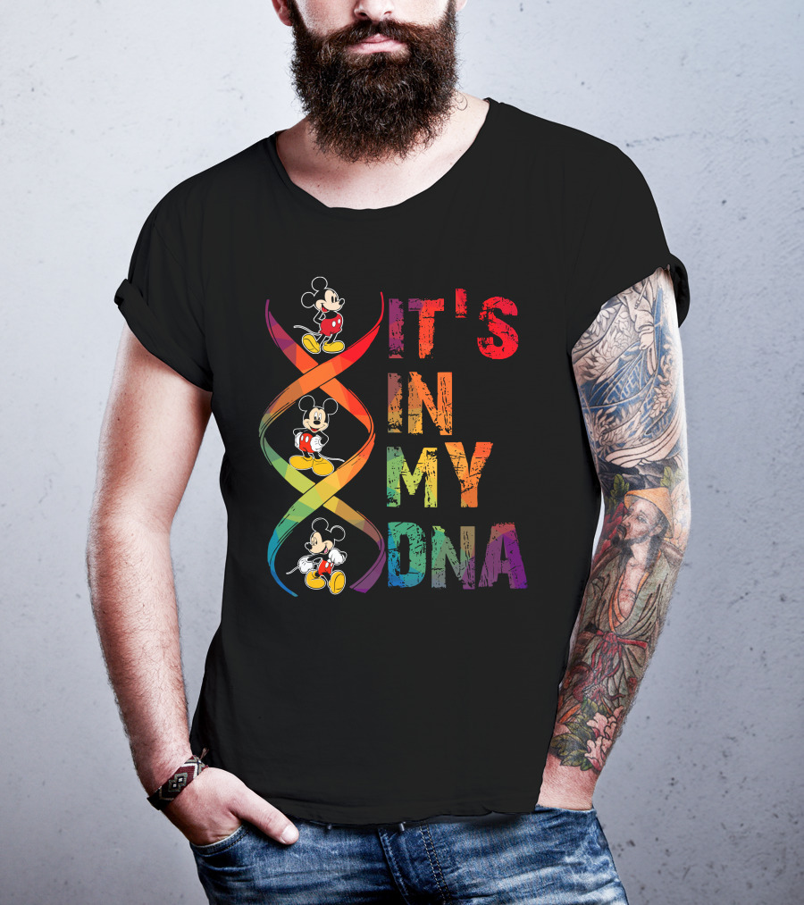 Mickey It's In My Dna T-Shirt