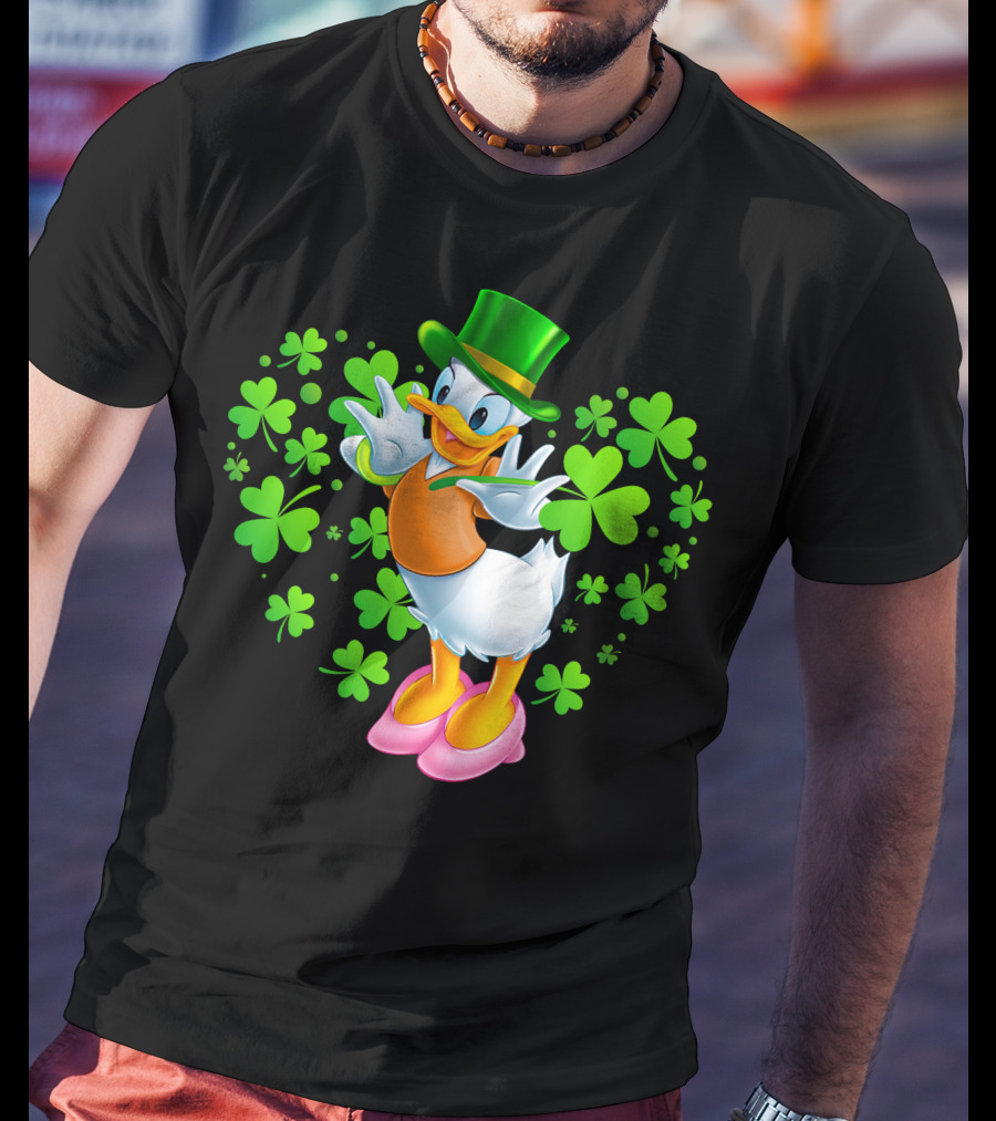 Daisy Duck St. Patrick's Day Shamrock Celebration T-Shirt