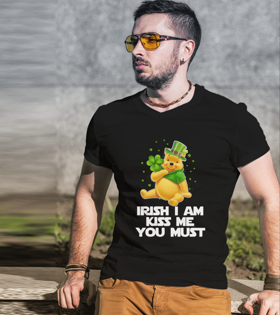 Irish I Am Kiss Me You Must Pooh St. Patrick's Day T-Shirt
