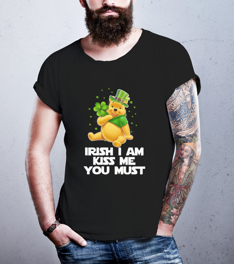Irish I Am Kiss Me You Must Pooh St. Patrick's Day T-Shirt