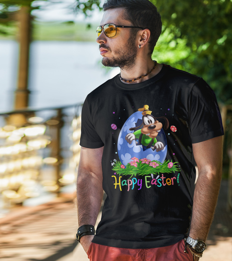 Happy Easter Goofy Egg Surprise T-Shirt