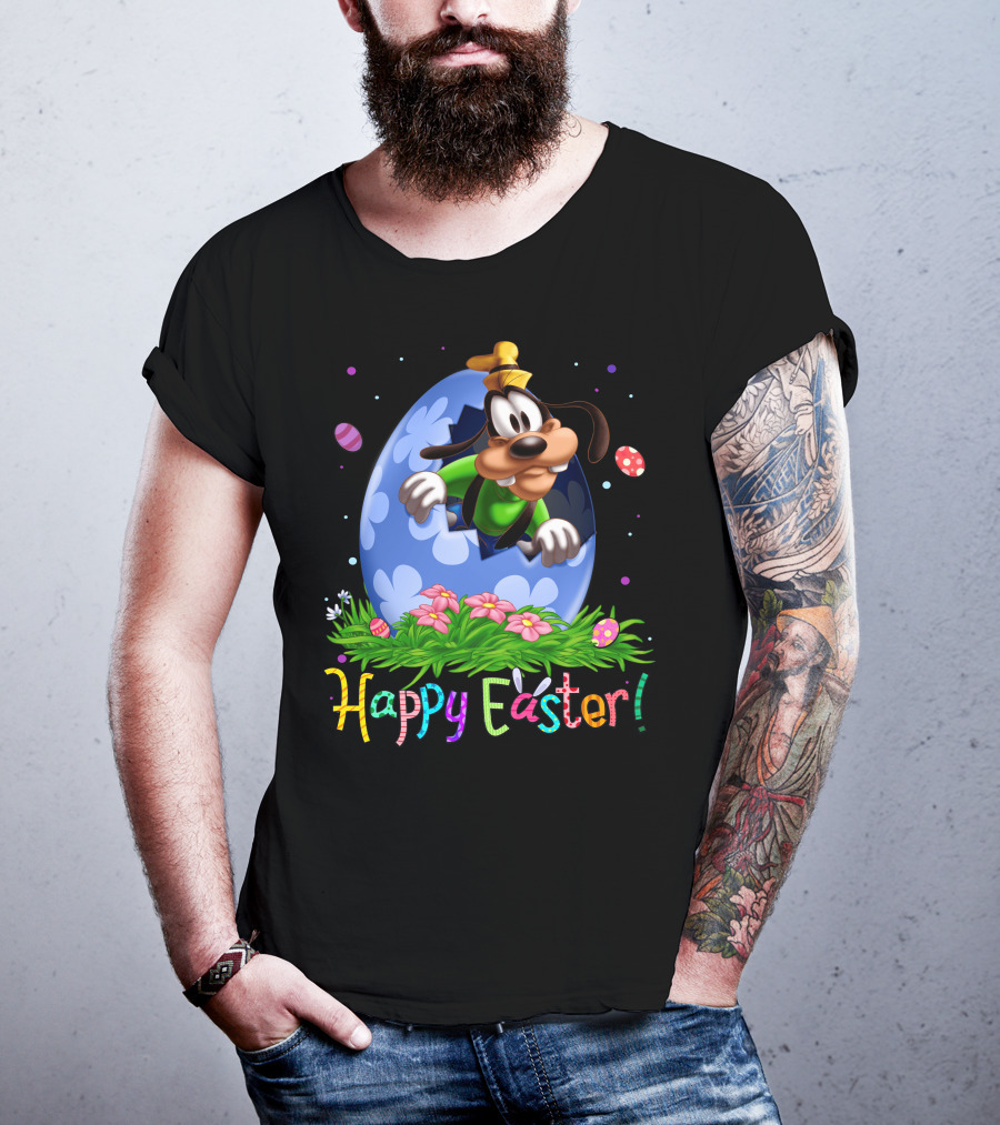 Happy Easter Goofy Egg Surprise T-Shirt