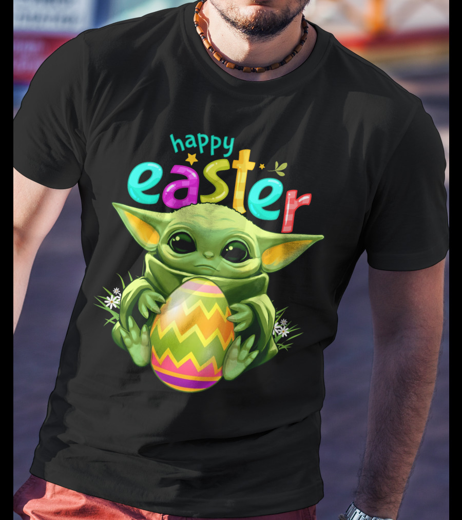 Happy Easter Baby Yoda T-Shirt