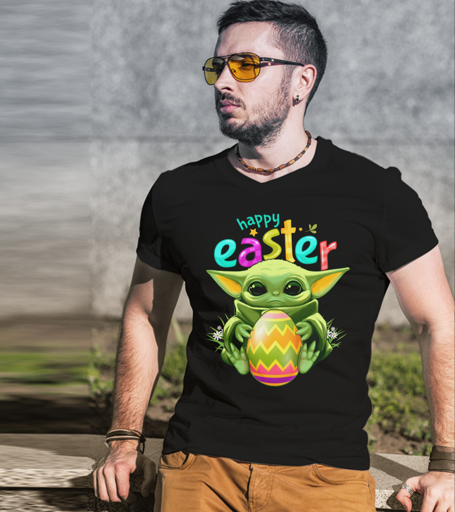 Happy Easter Baby Yoda T-Shirt