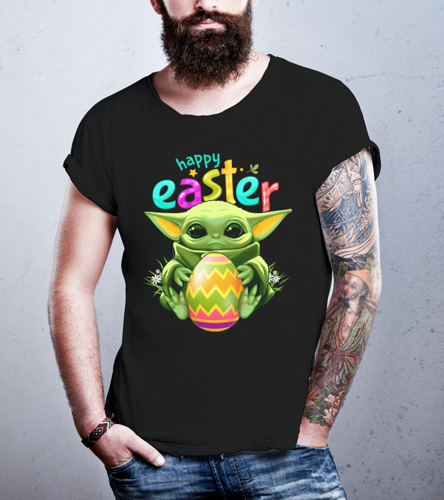 Happy Easter Baby Yoda T-Shirt