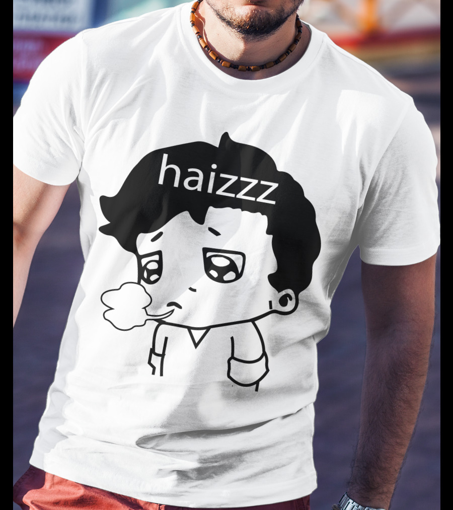 Haizzz Thổi Bong Bóng Buồn Dễ Thương T-Shirt