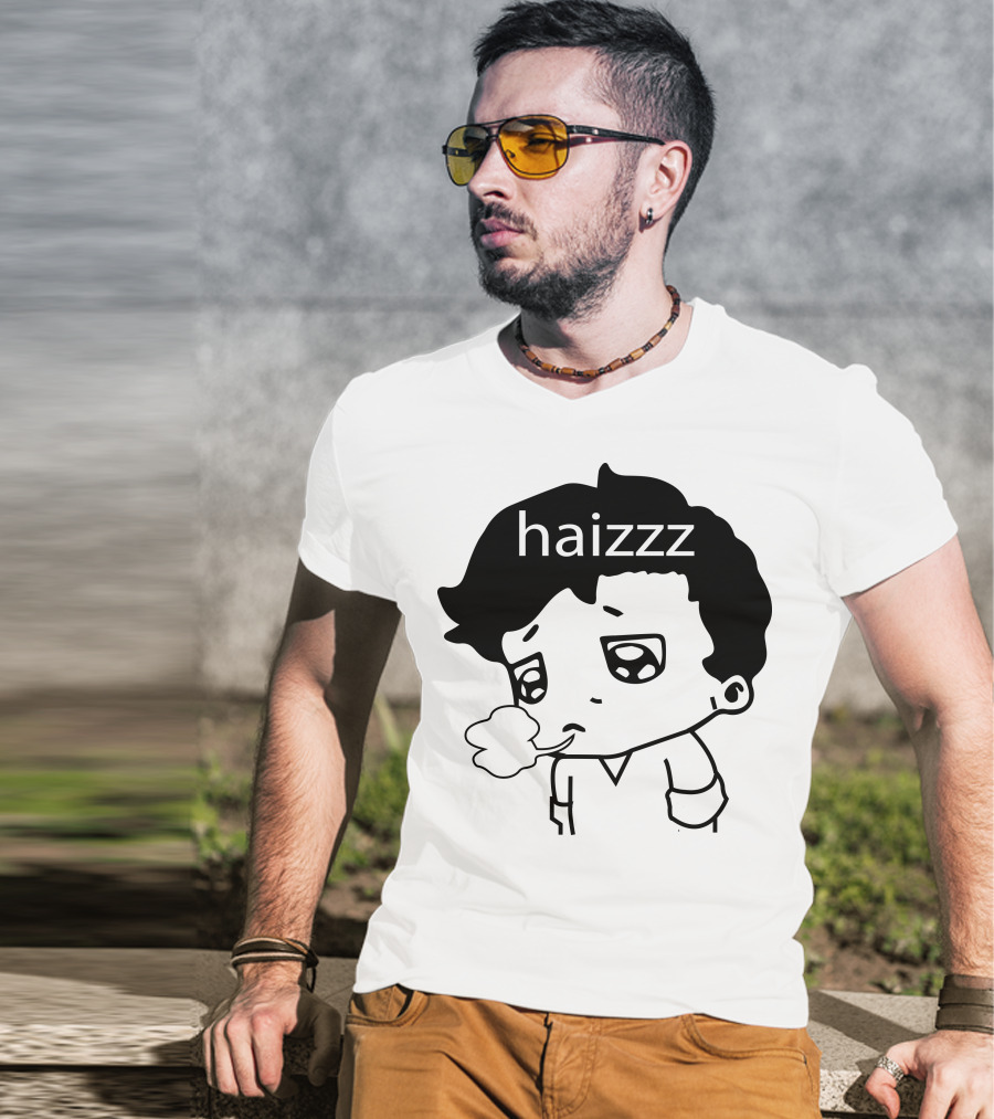 Haizzz Thổi Bong Bóng Buồn Dễ Thương T-Shirt