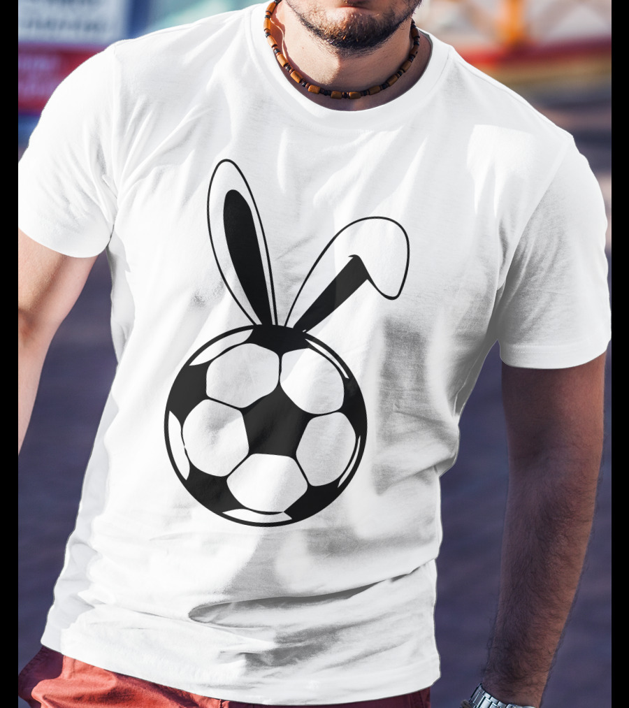 Rabbit Soccer Ball Fusion T-Shirt