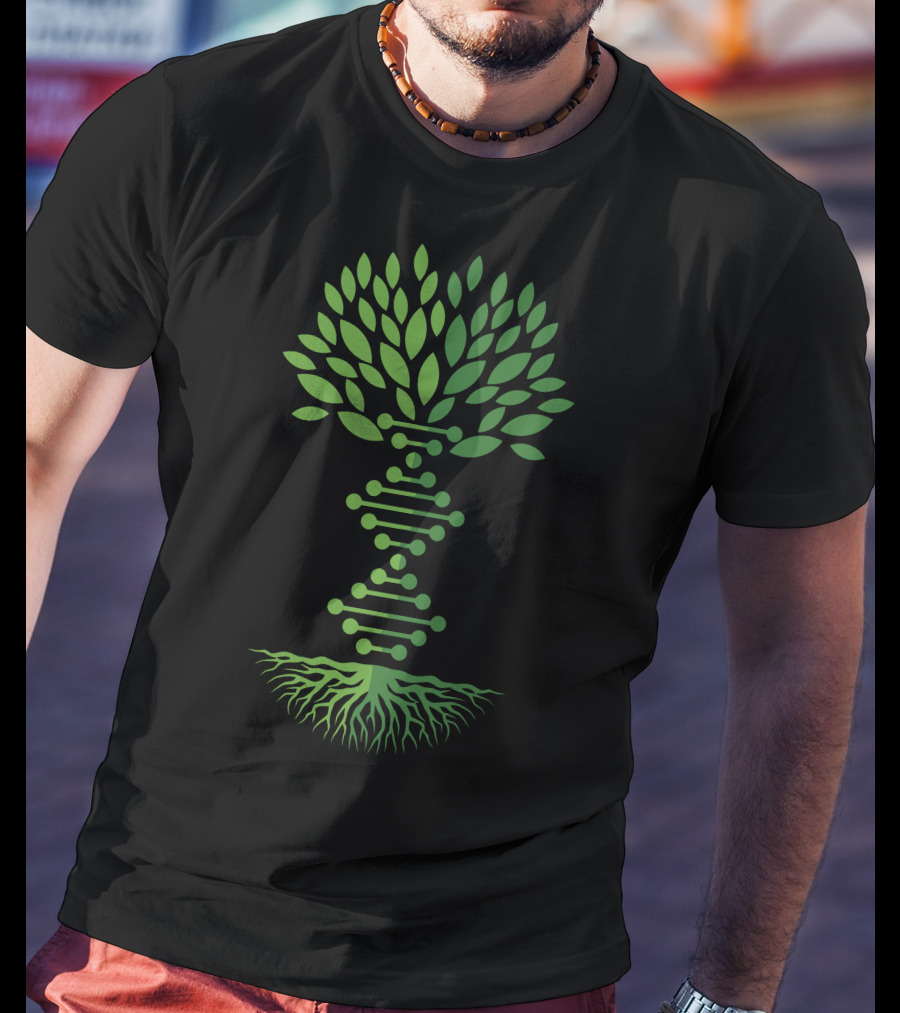 Family DNA Tree Roots Genealogy Connection T-Shirt