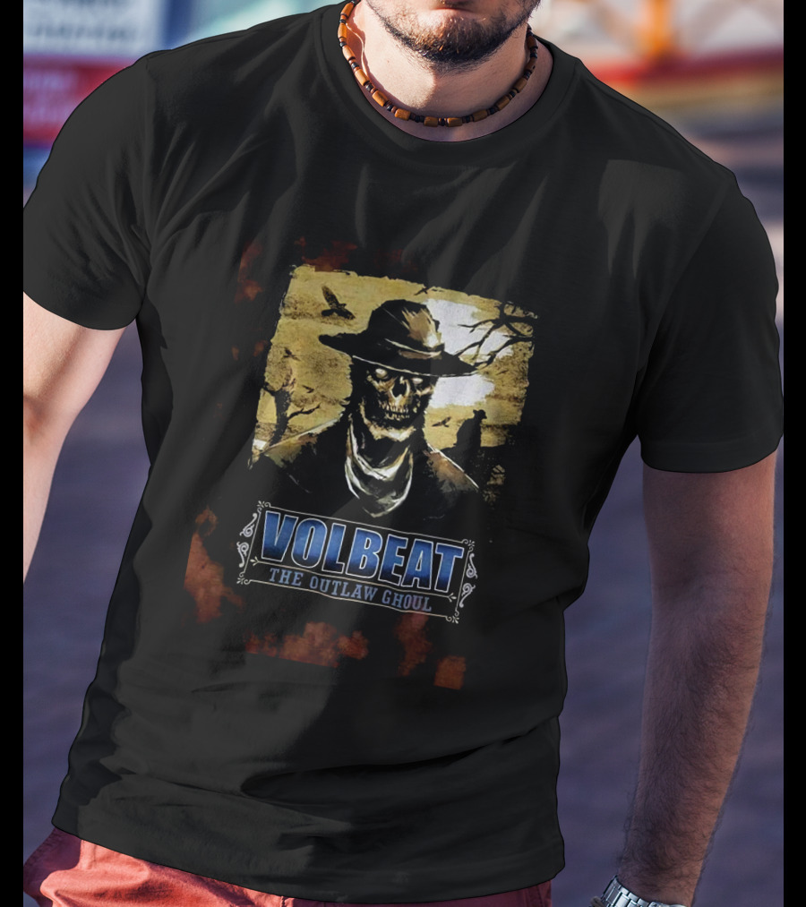 VOLBEAT The Outlaw Ghoul Cowboy T-Shirt