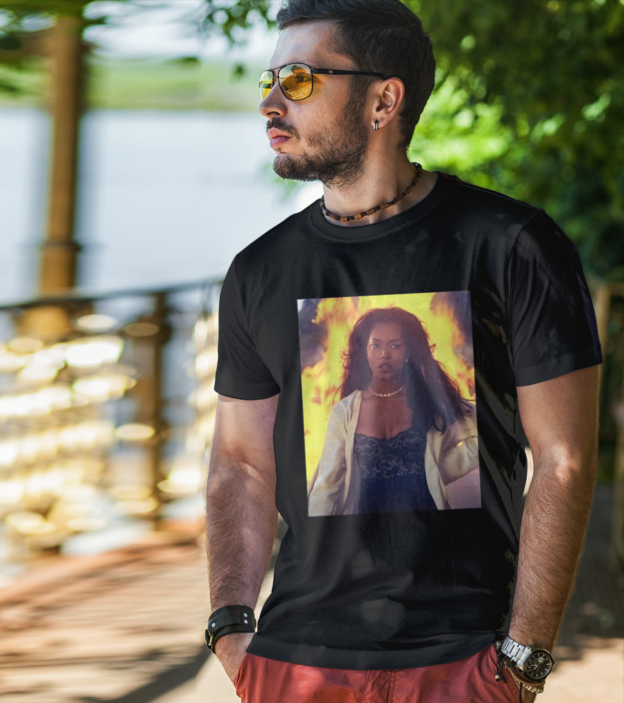 Waiting To Exhale Angela Bassett Fire Scene T-Shirt