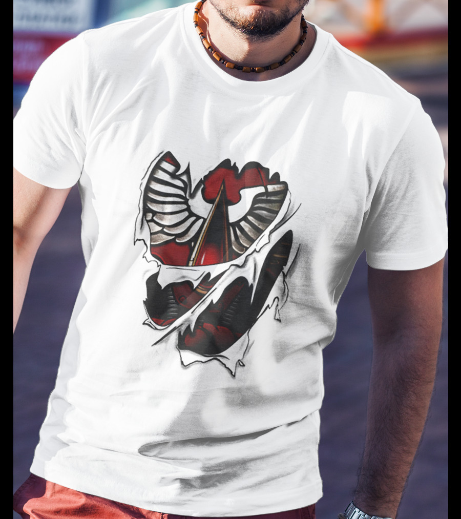 Warhammer 40k Blood Angels Winged Armor T-Shirt