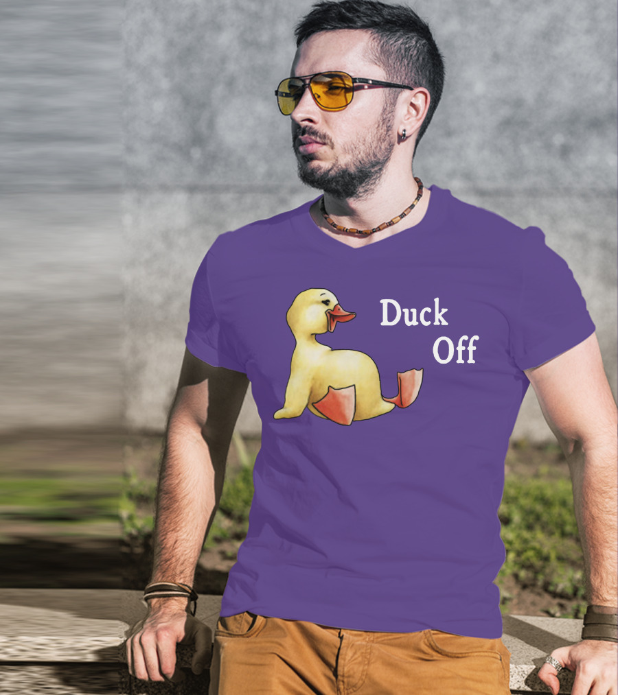 Duck Off Funny Sitting Duck T-Shirt