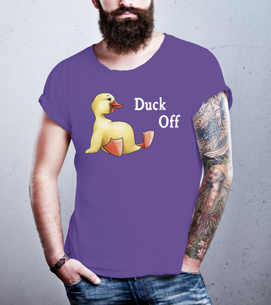 Duck Off Funny Sitting Duck T-Shirt