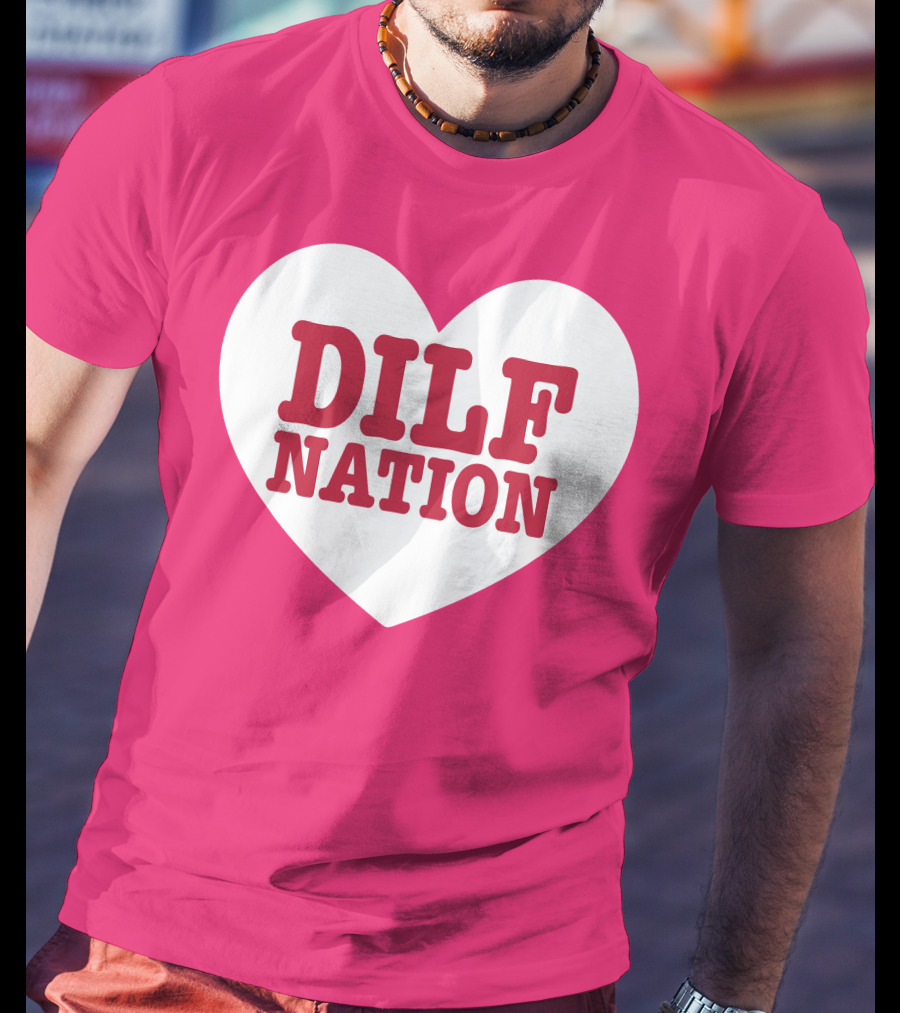 DILF NATION Heart Classic T-Shirt