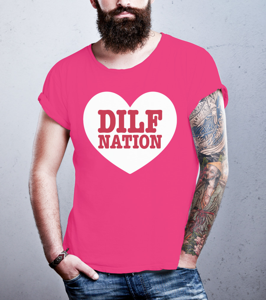 DILF NATION Heart Classic T-Shirt