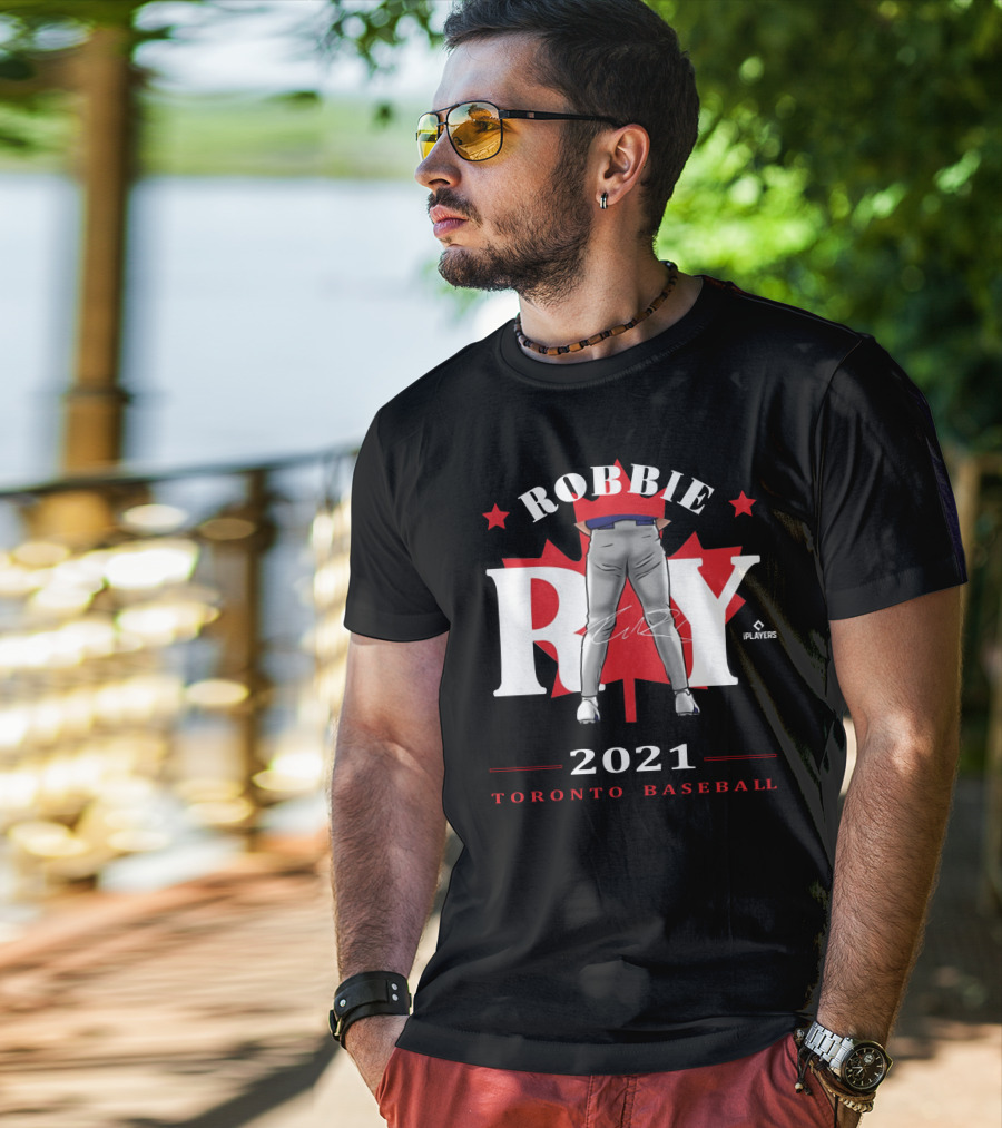 Toronto Baseball Robbie Ray Maple Leaf Star T-Shirt