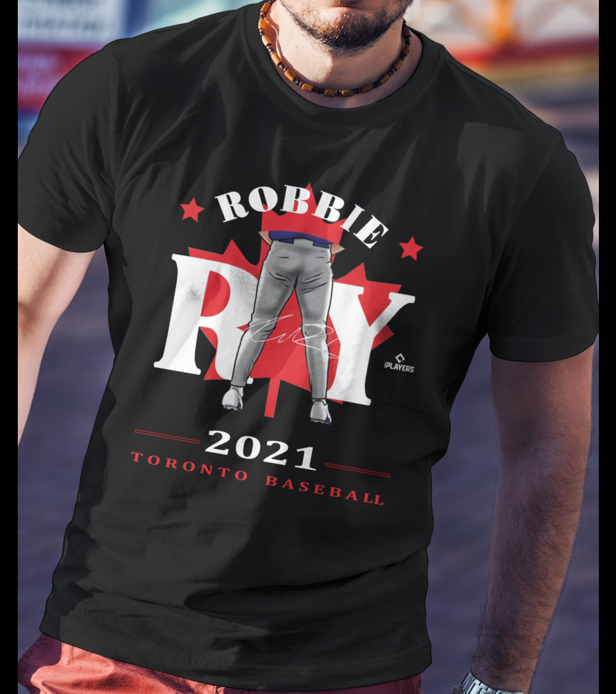 Toronto Baseball Robbie Ray Maple Leaf Star T-Shirt