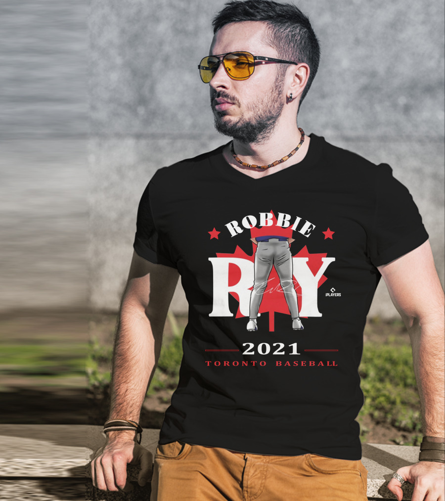 Toronto Baseball Robbie Ray Maple Leaf Star T-Shirt