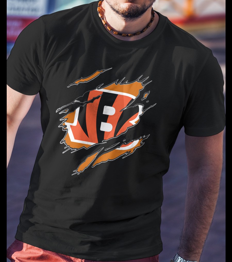 Cincinnati Bengals Scratch Claw T-Shirt