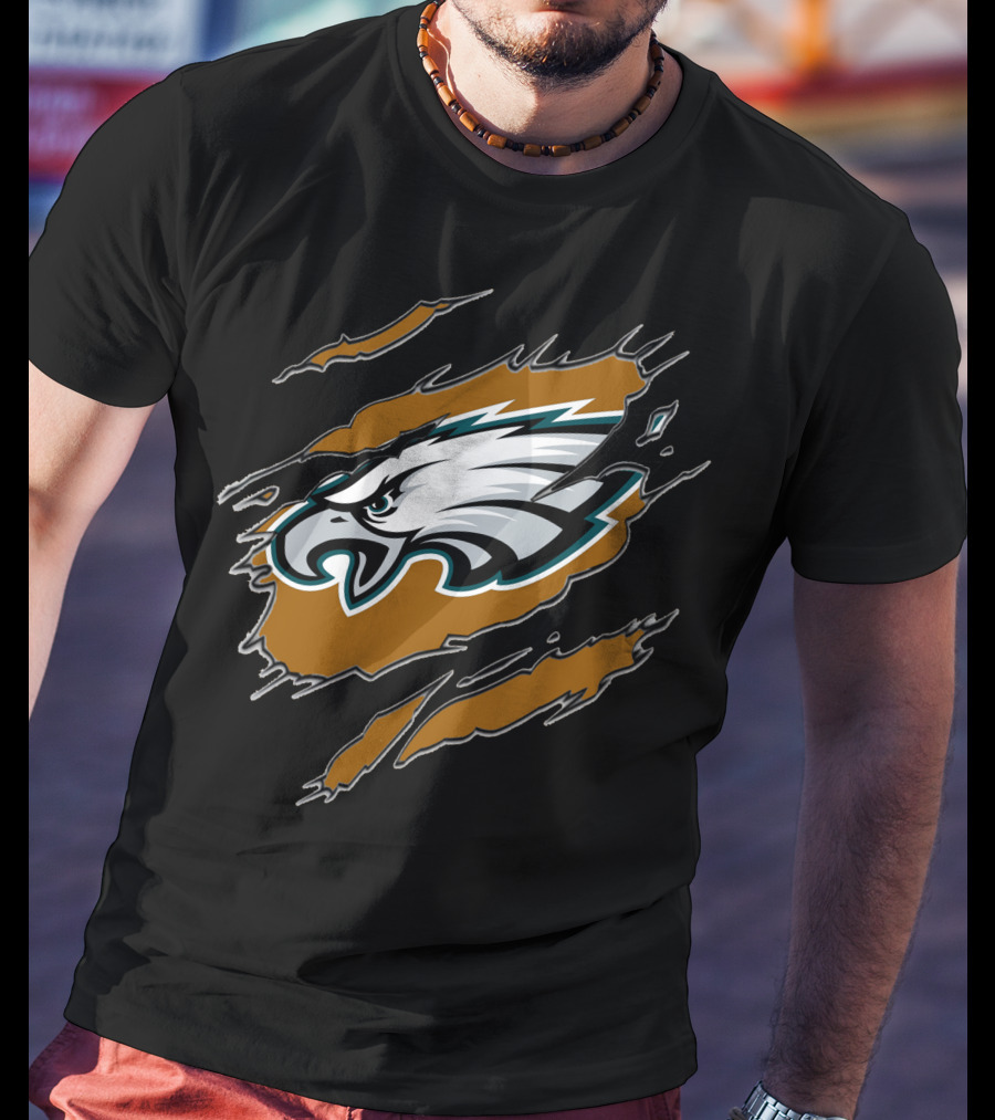 Philadelphia Eagles Logo Burst T-Shirt