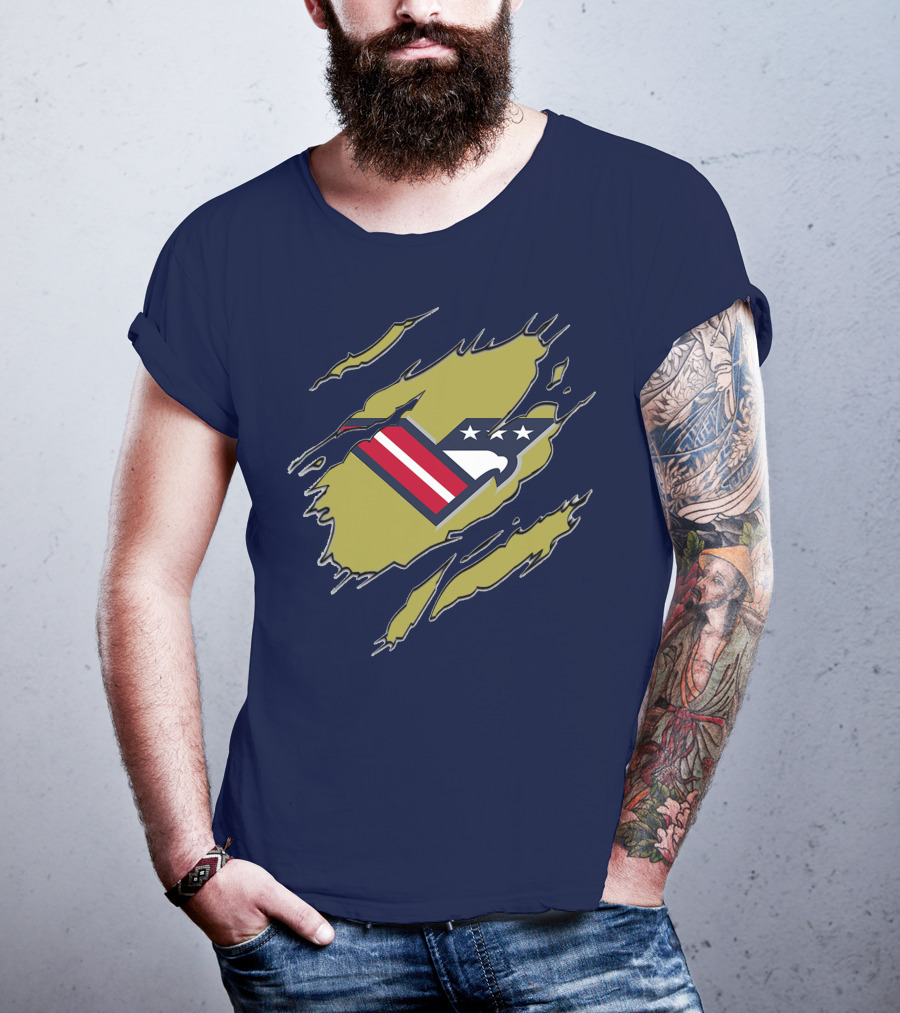 Washington Valor American Football Eagle Stars Stripes T-Shirt
