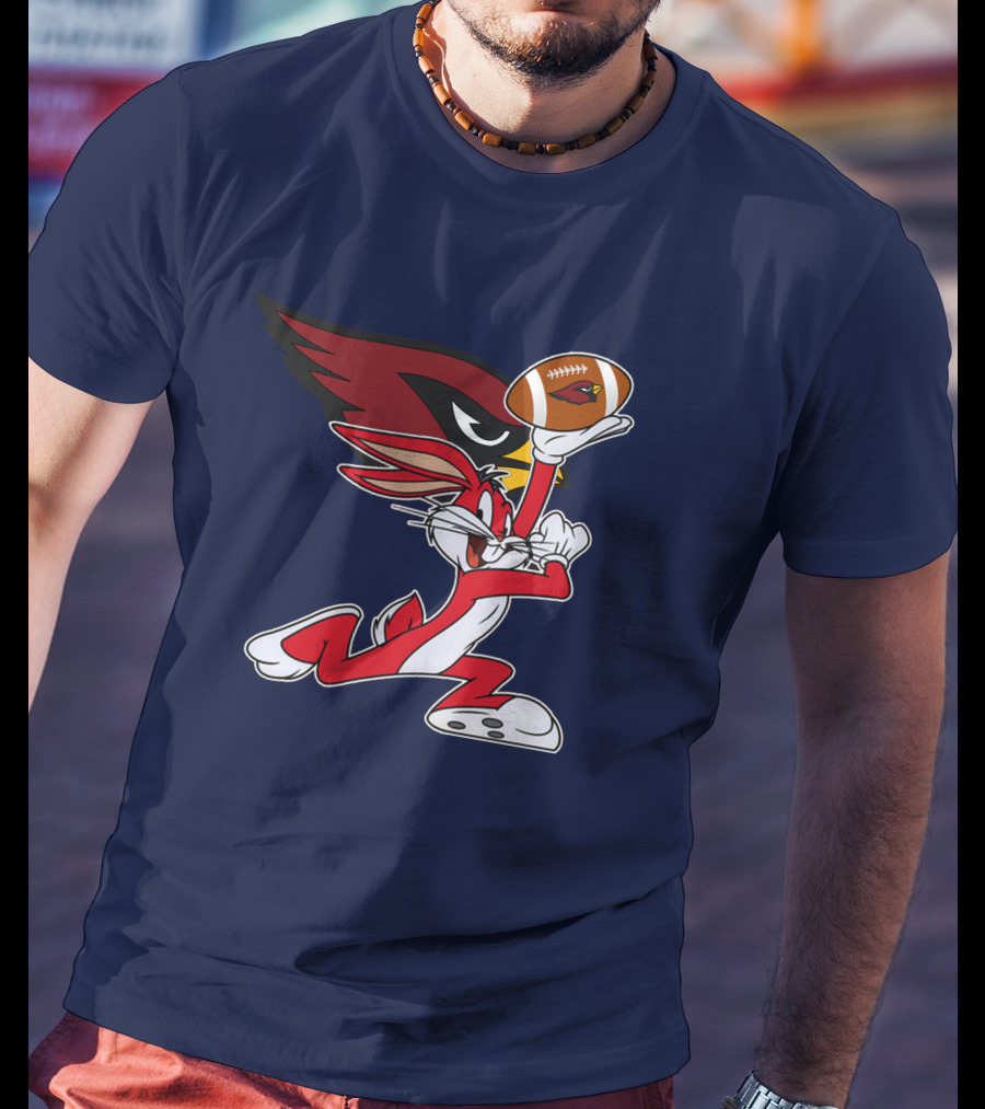 Arizona Cardinals Bugs Bunny Football Chiefs T-Shirt