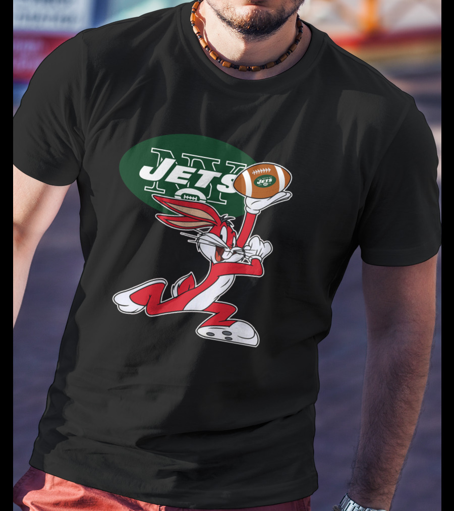 New York Jets Football Rabbit T-Shirt