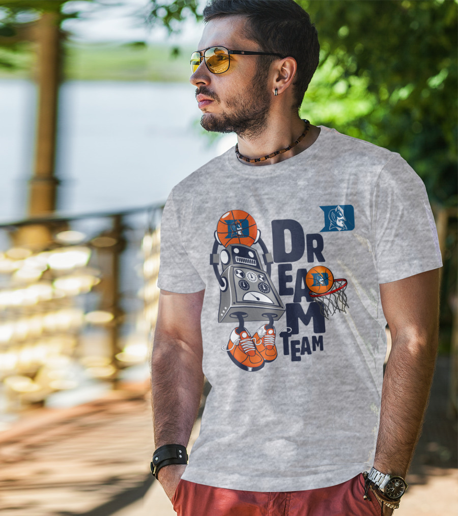Duke Dream Team Robot Basketball Duke T-Shirt