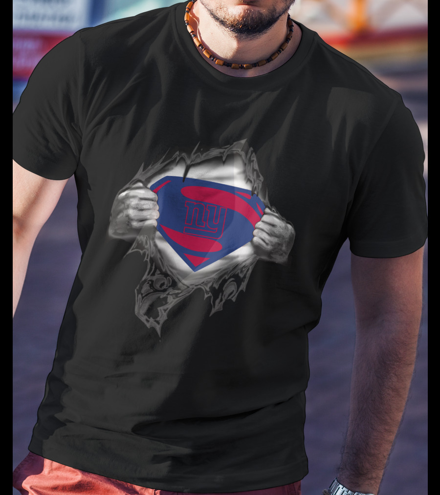 New York Giants Superman T-Shirt