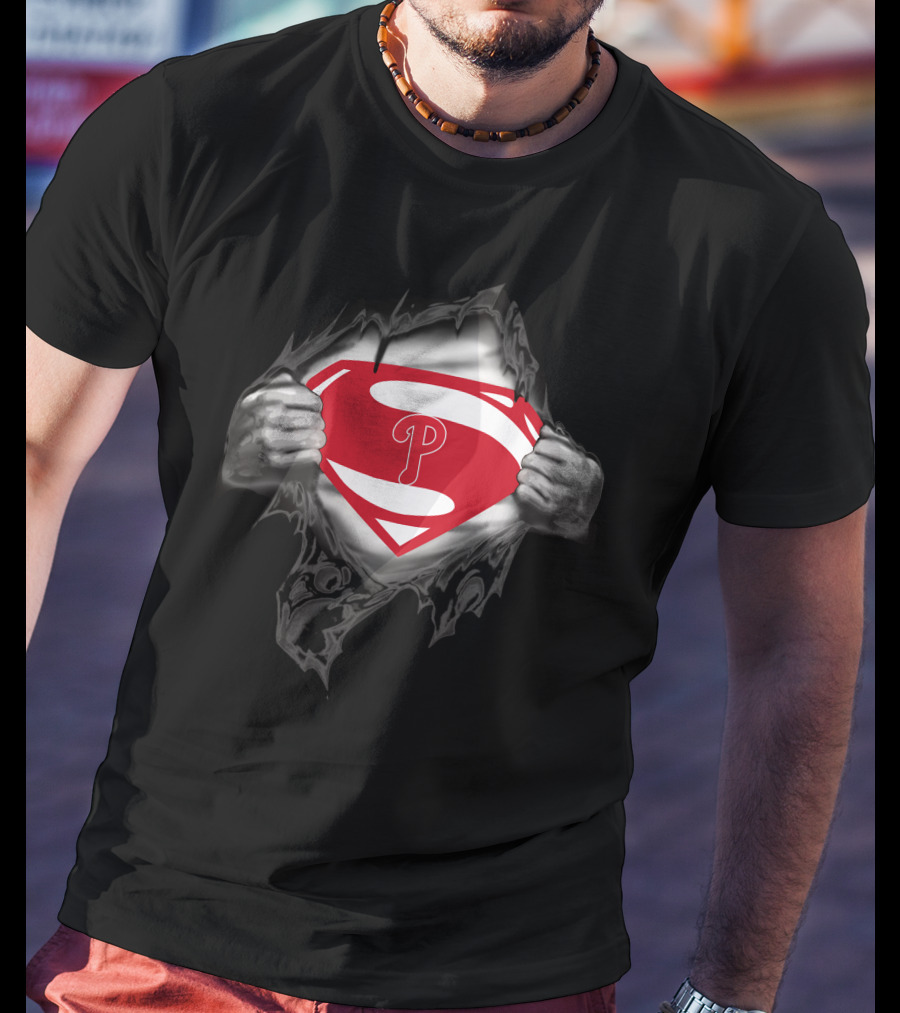 Philadelphia Phillies Superman T-Shirt