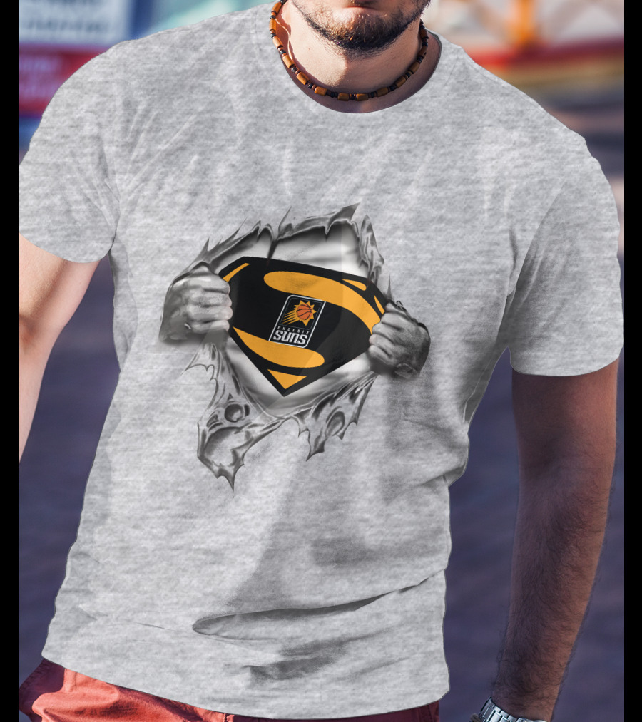 Phoenix Suns Superman Logo Fan T-Shirt