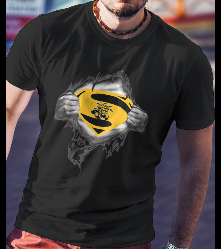 Wichita State Shockers Superman Logo Mashup T-Shirt