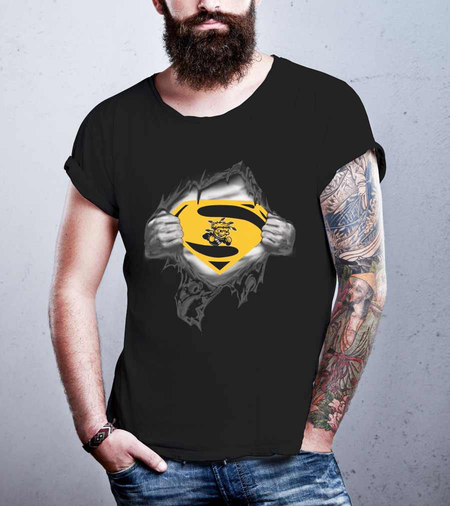 Wichita State Shockers Superman Logo Mashup T-Shirt